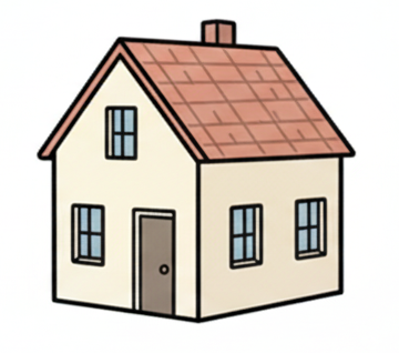Cartoon house